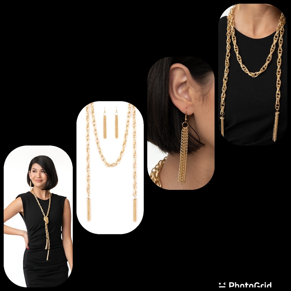 Necklace and earring set